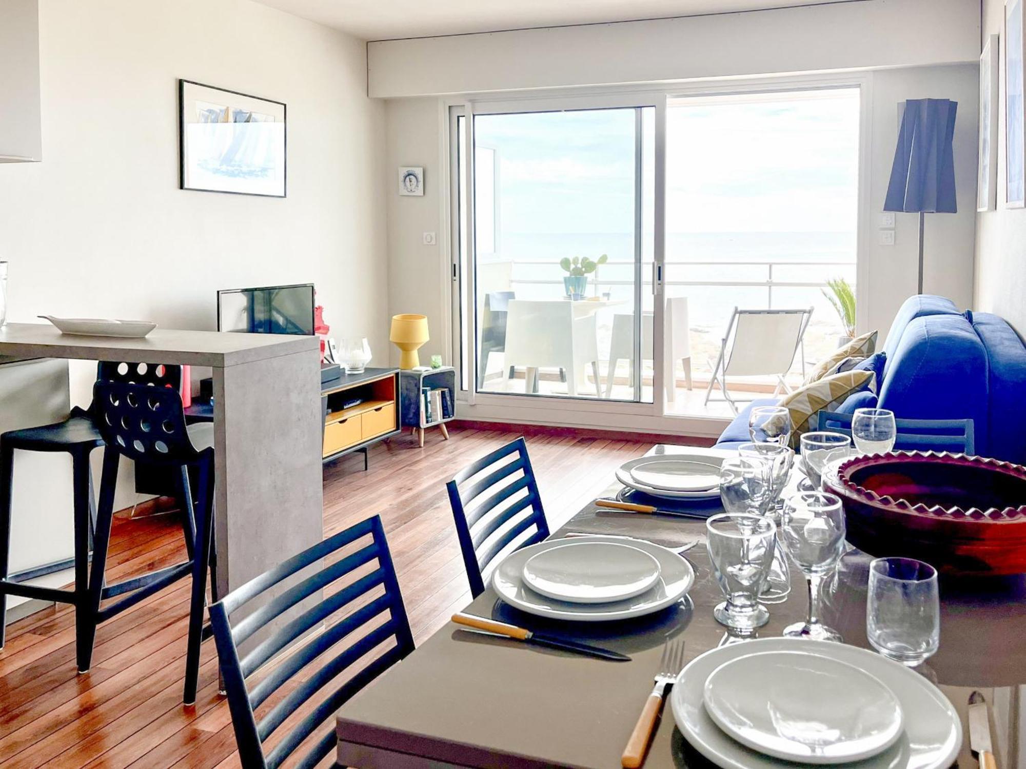 Appartement Les Pieds Dans Leau Acces Direct Sur La Cote Sauvage - 2 Pers Les Sables-dʼOlonne Exterior foto